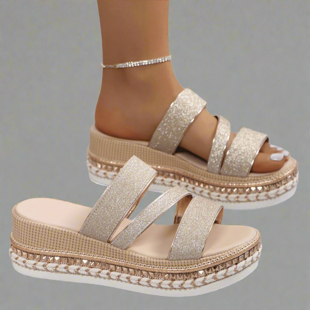 Chloe | Comfortable wedge sandals for women