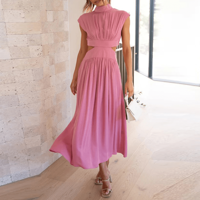 Blaise | Flowing Sleeveless Dress for Elegant Evenings