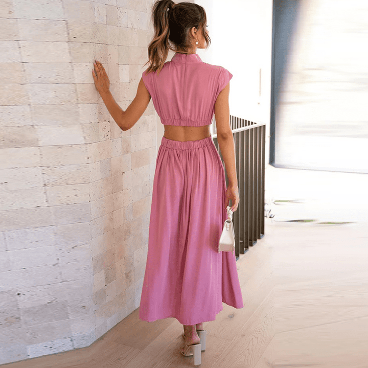 Blaise | Flowing Sleeveless Dress for Elegant Evenings