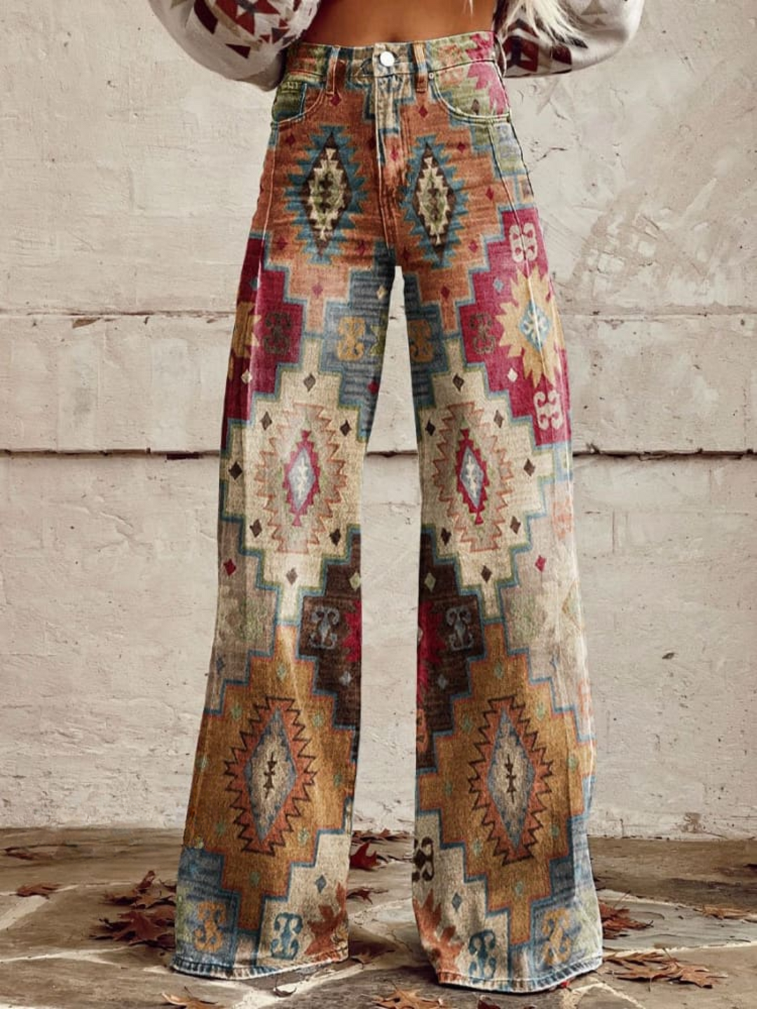 Grace | Retro-Cool Wide-Leg Pants for Effortless Style