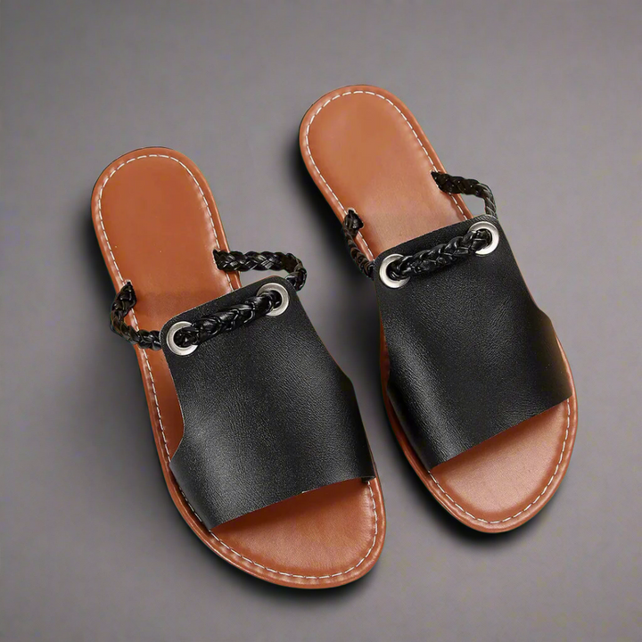 Katelina | Handmade flat sandals for women