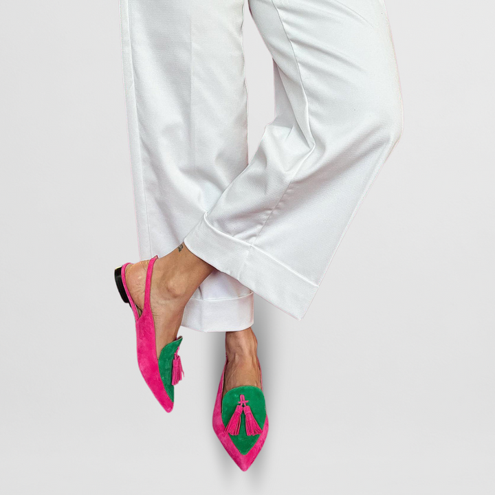 Demi | Pointed Slip-On Flats