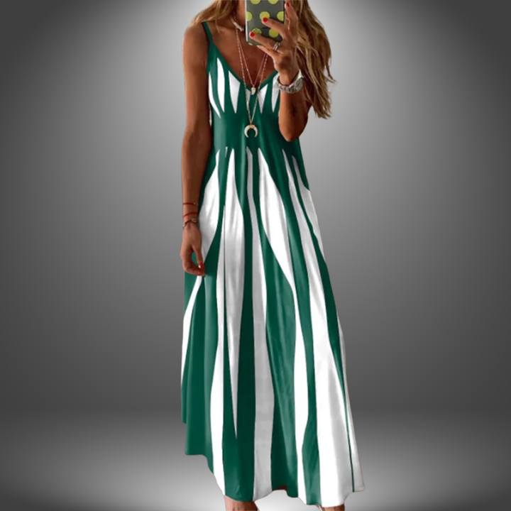 Angela | Artisan long dress for dailywear
