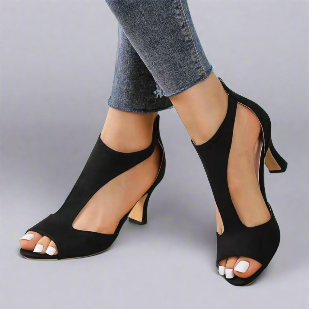 Marga | Orthopedic heeled sandals for support