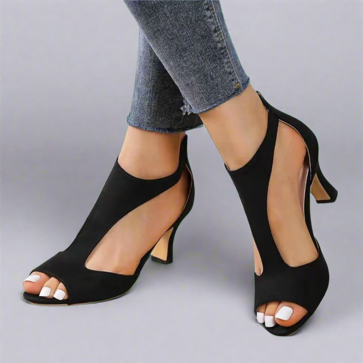 Marga | Orthopedic heeled sandals for support