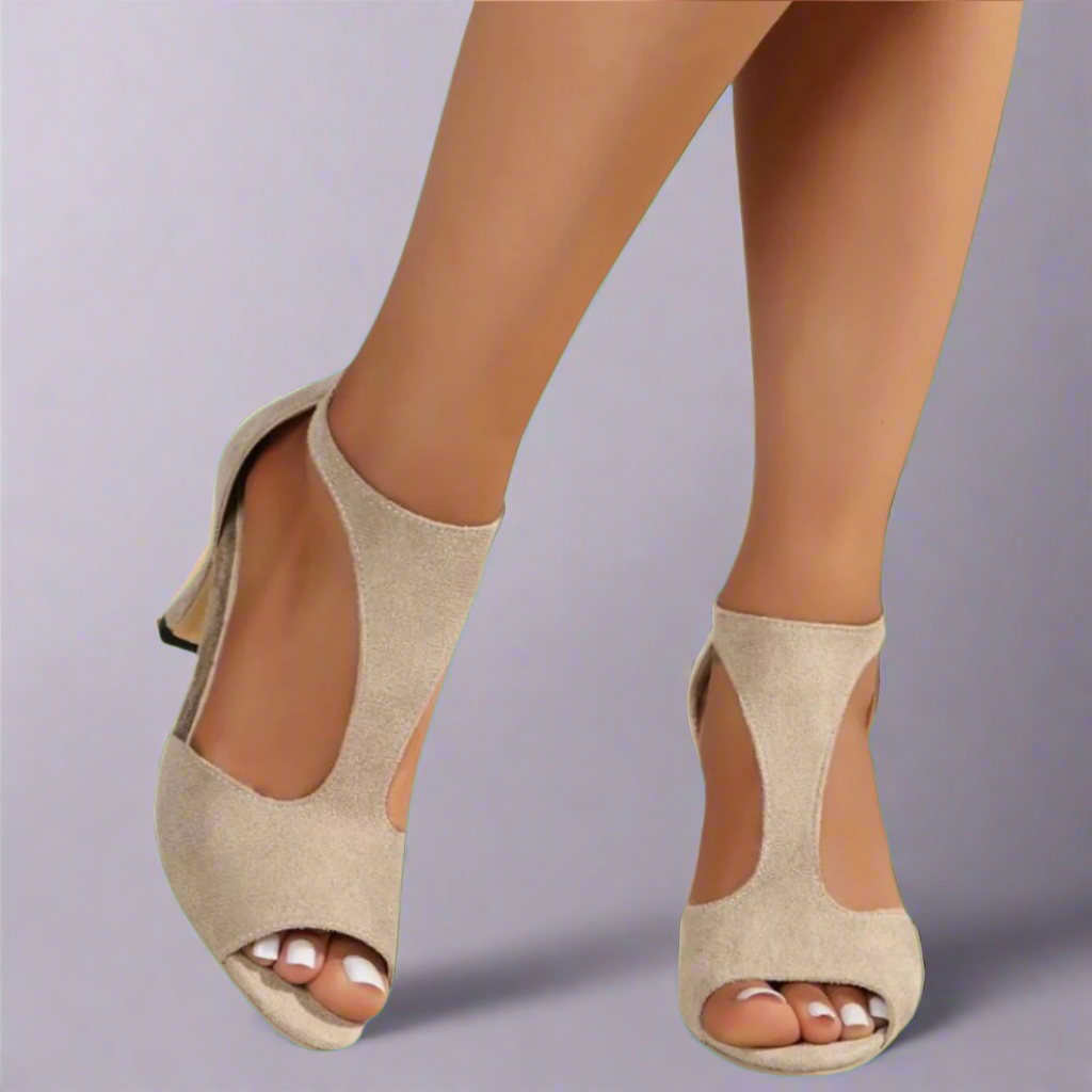 Marga | Orthopedic heeled sandals for support