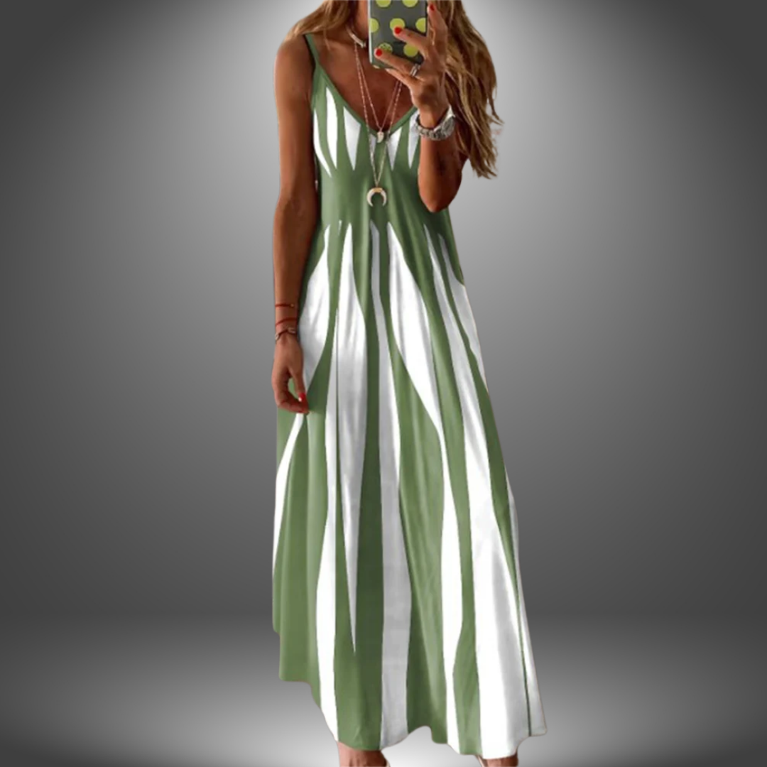 Angela | Artisan long dress for dailywear