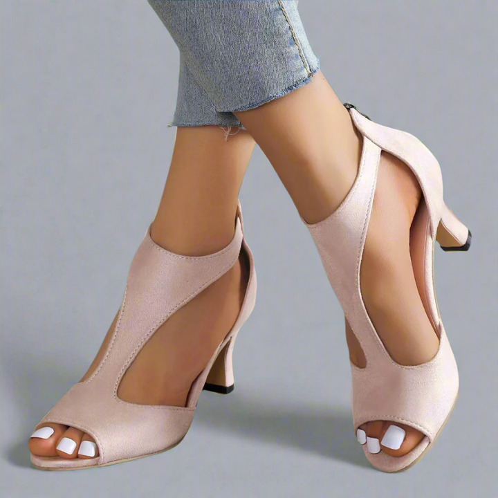 Marga | Orthopedic heeled sandals for support