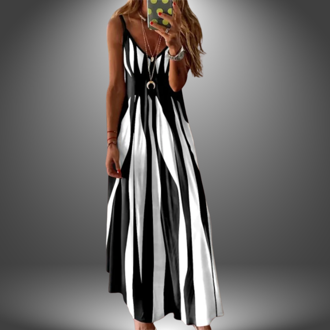 Angela | Artisan long dress for dailywear