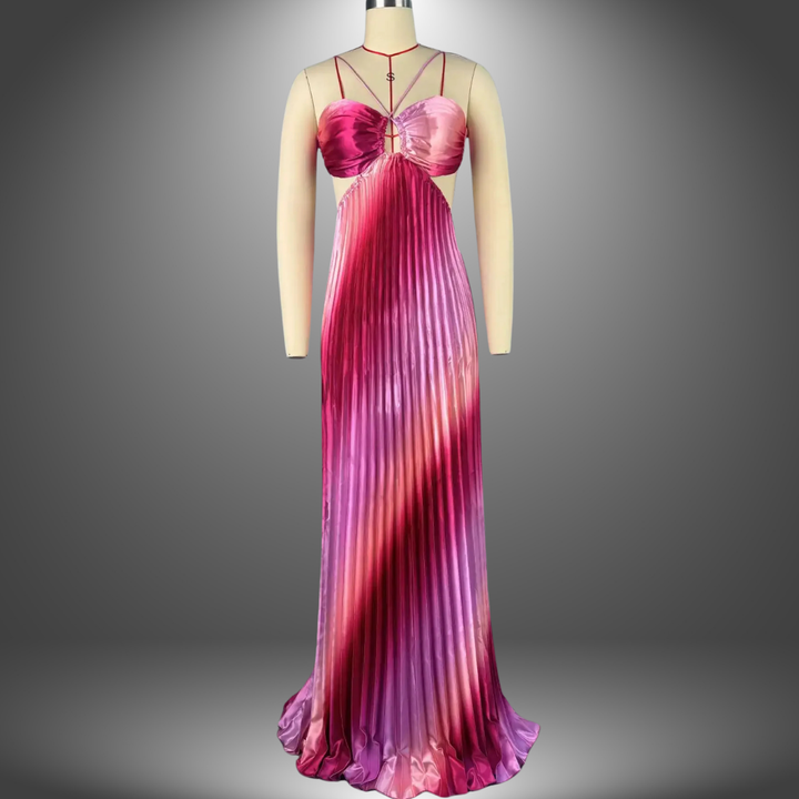 Ginevra | Sparkle-effect artisan women’s dress