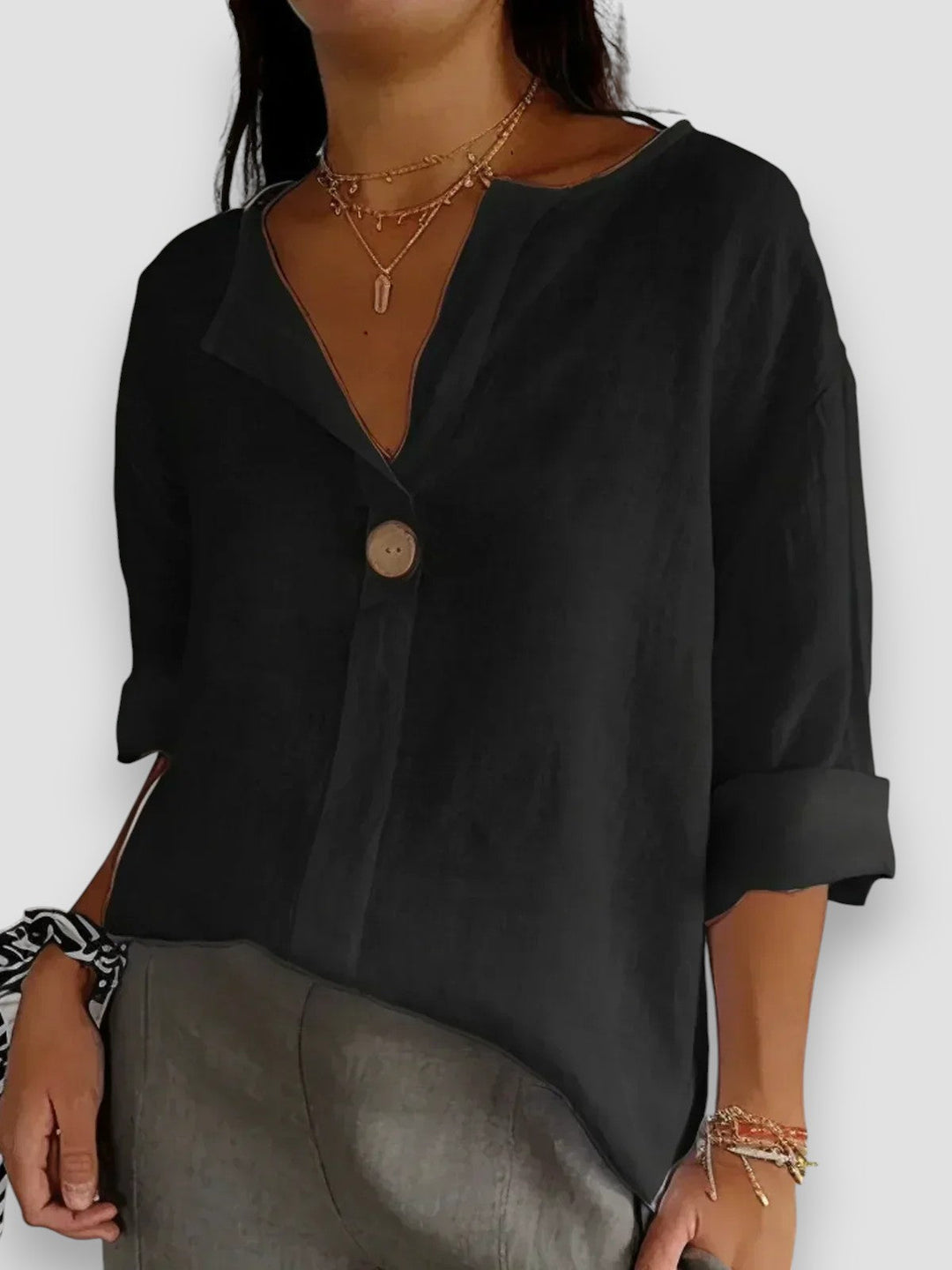 Diana | Easy-Fit Shirt with Modern Pattern