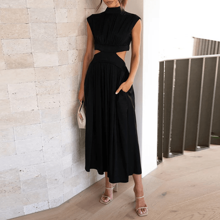 Blaise | Flowing Sleeveless Dress for Elegant Evenings