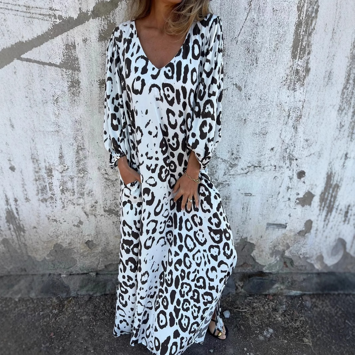 Denise | Bold Leopard Dress for Everyday Chic