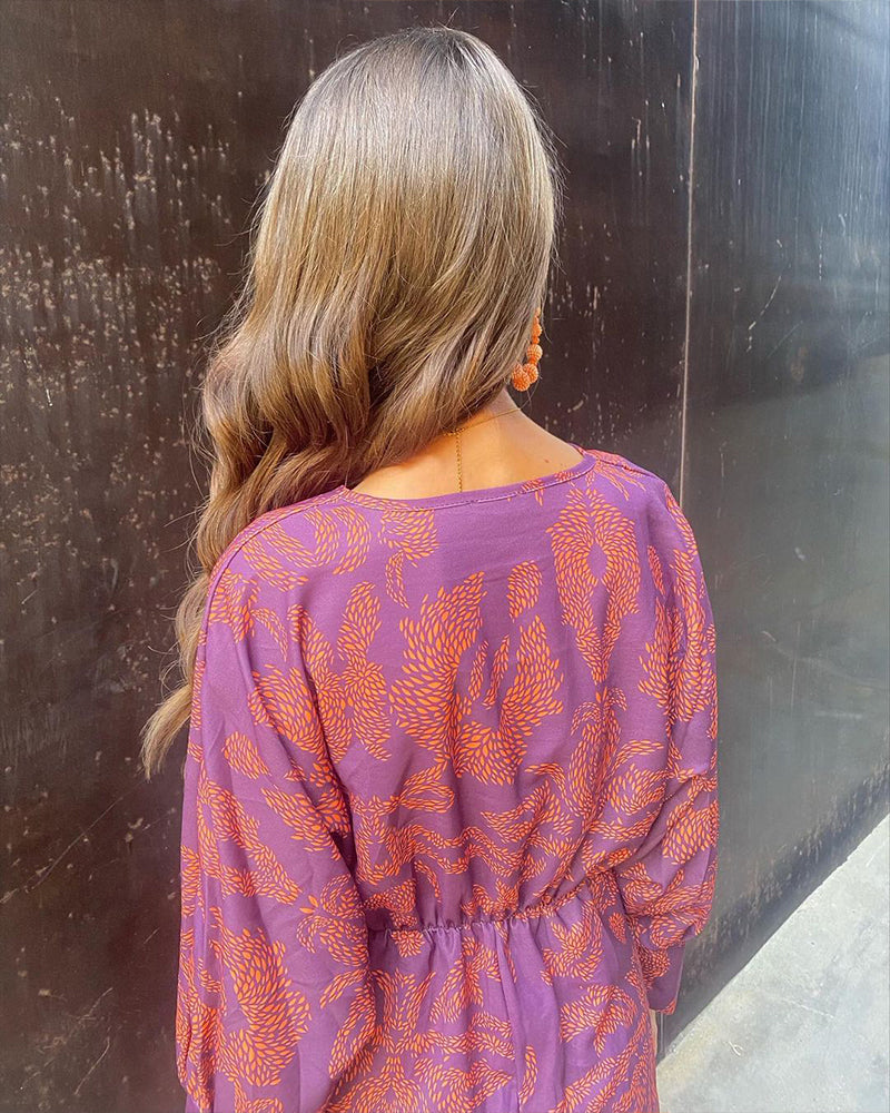 Thea | Vintage-Inspired Long Sleeve Dress for Elegant Moments