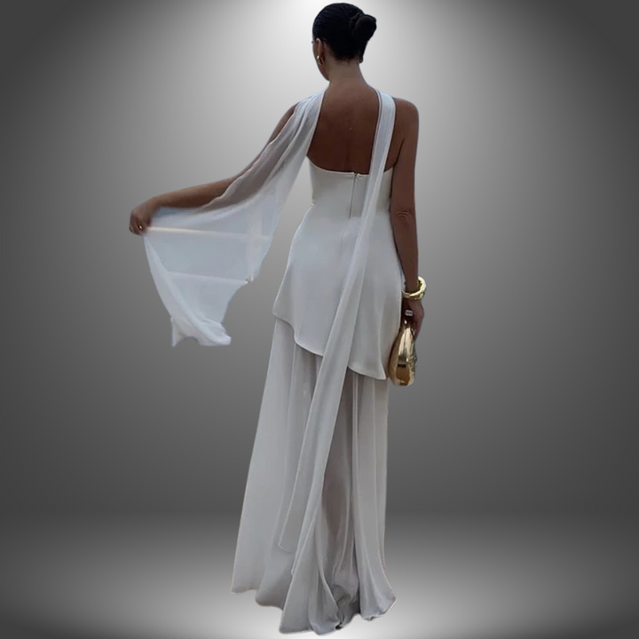 Bianca | Flowing handcrafted night-time dress