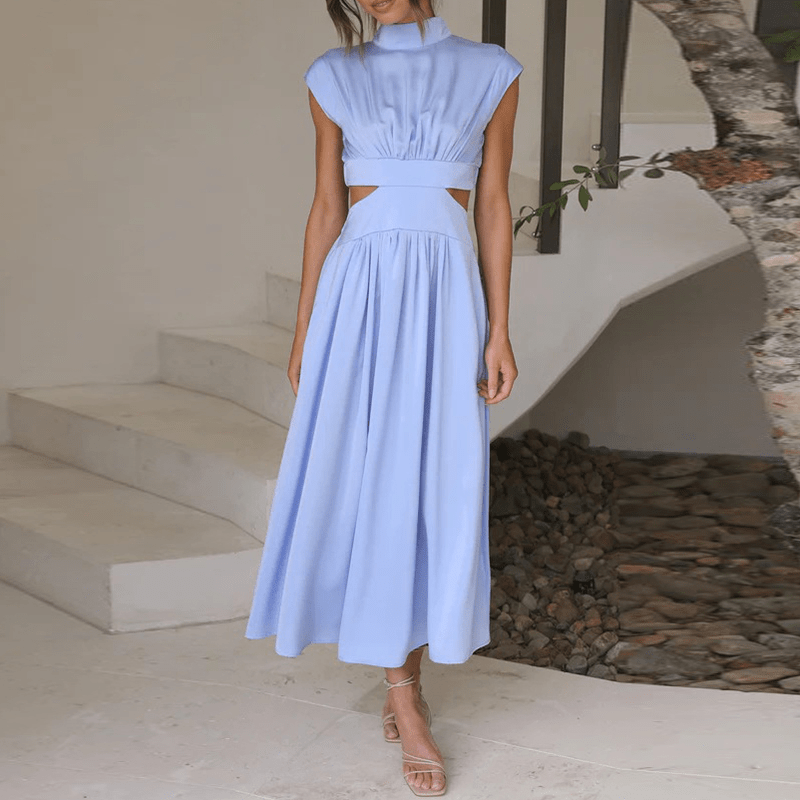 Blaise | Flowing Sleeveless Dress for Elegant Evenings