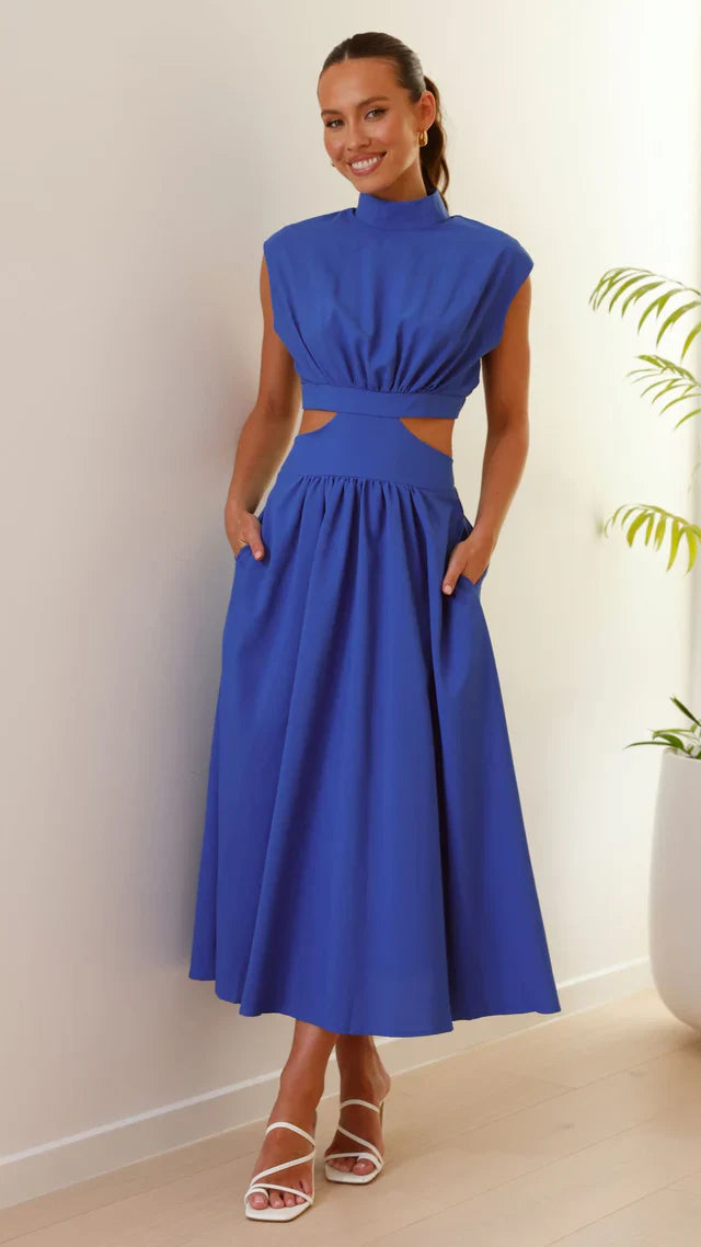 Blaise | Flowing Sleeveless Dress for Elegant Evenings