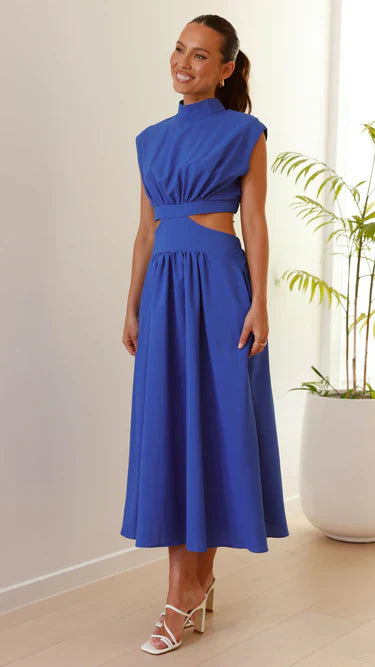 Blaise | Flowing Sleeveless Dress for Elegant Evenings
