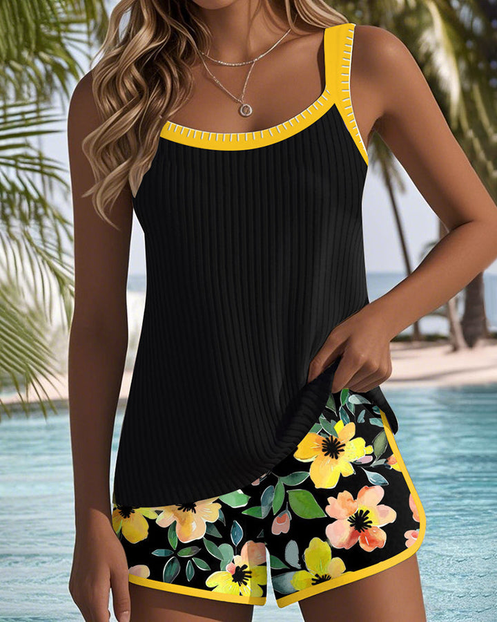 Laluna | Elegant Two-Piece Tankini for Beach Confidence