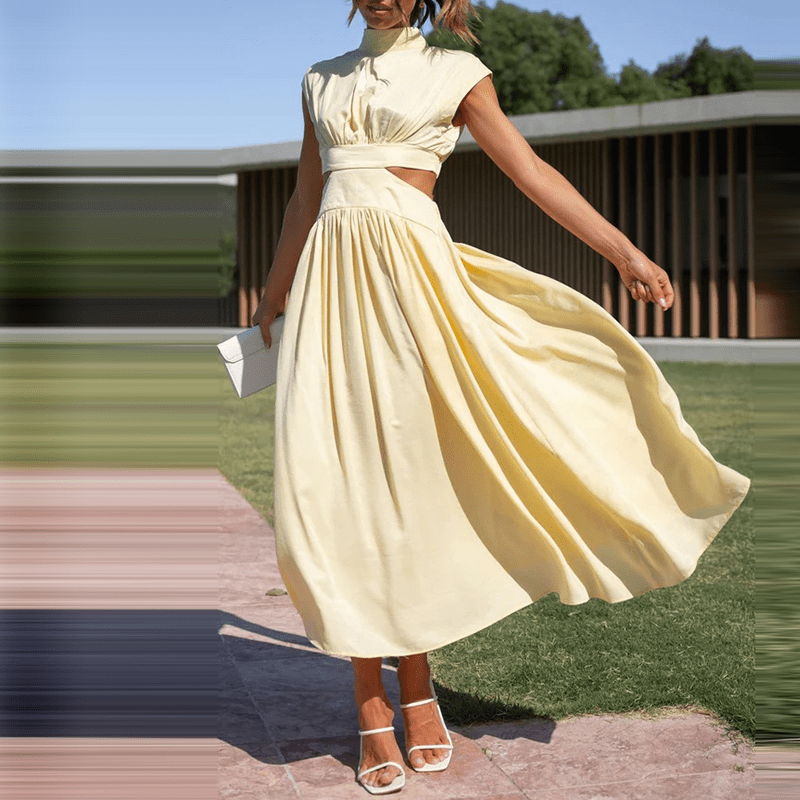 Blaise | Flowing Sleeveless Dress for Elegant Evenings