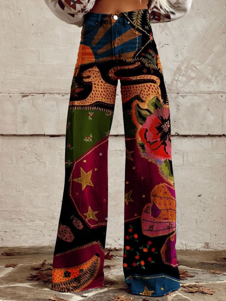 Evelyn | Flowing Boho Pants for Effortless Style