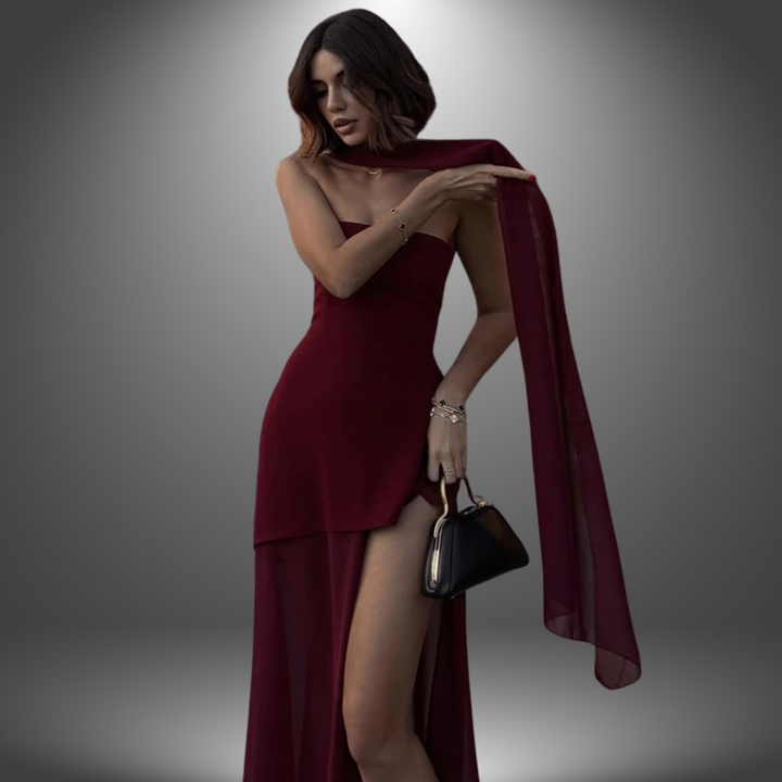 Bianca | Flowing handcrafted night-time dress