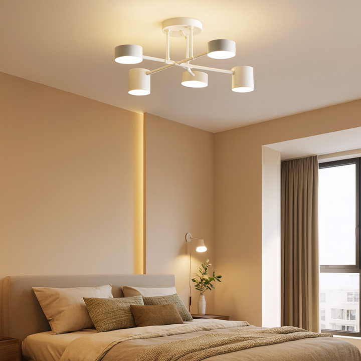 6-Arm LED Ceiling Light