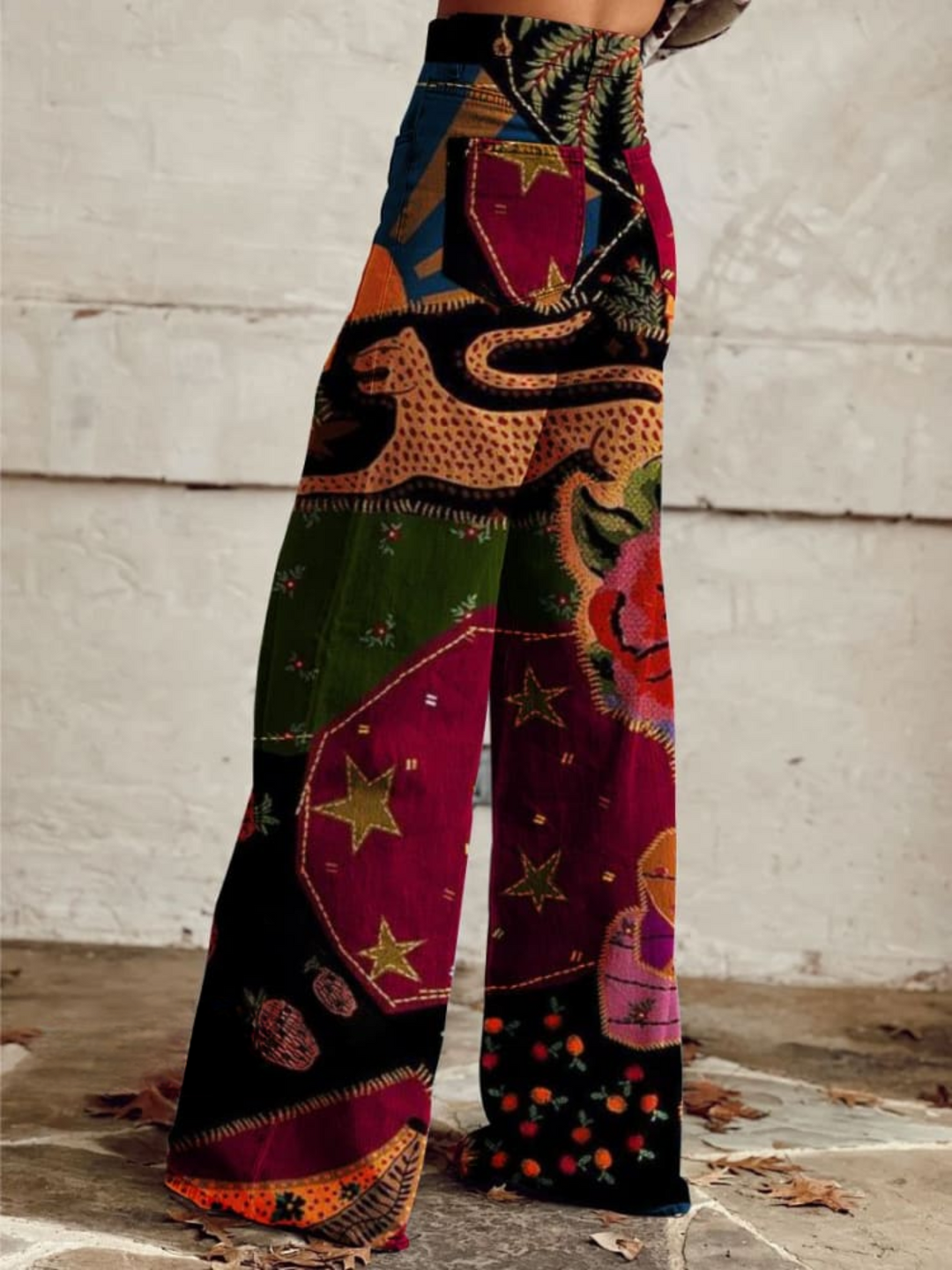 Evelyn | Flowing Boho Pants for Effortless Style