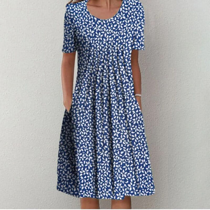Amara | Classic printed dress for effortless style
