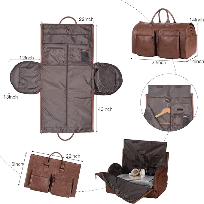 Liv | Compact and foldable duffel bag with modern design