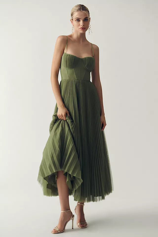 Evie | Airy Asymmetrical Tulle Dress