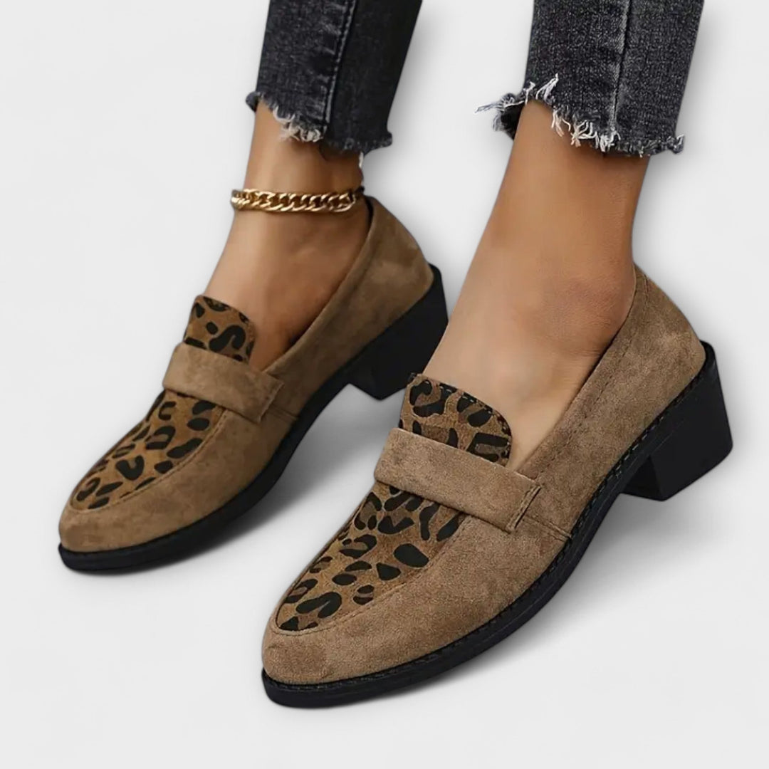 Chloe | Elegant women's shoes with leopard print