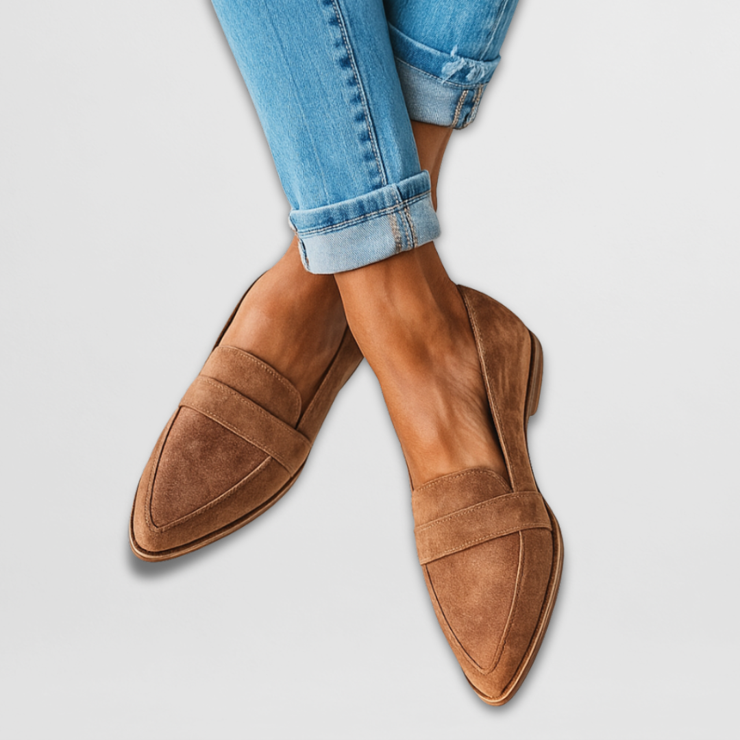 Lyanna | Feminine Pointed-Toe Loafers