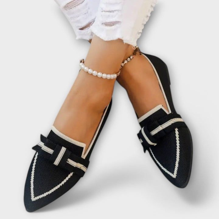 Ava | Flat shoes with knotted detail