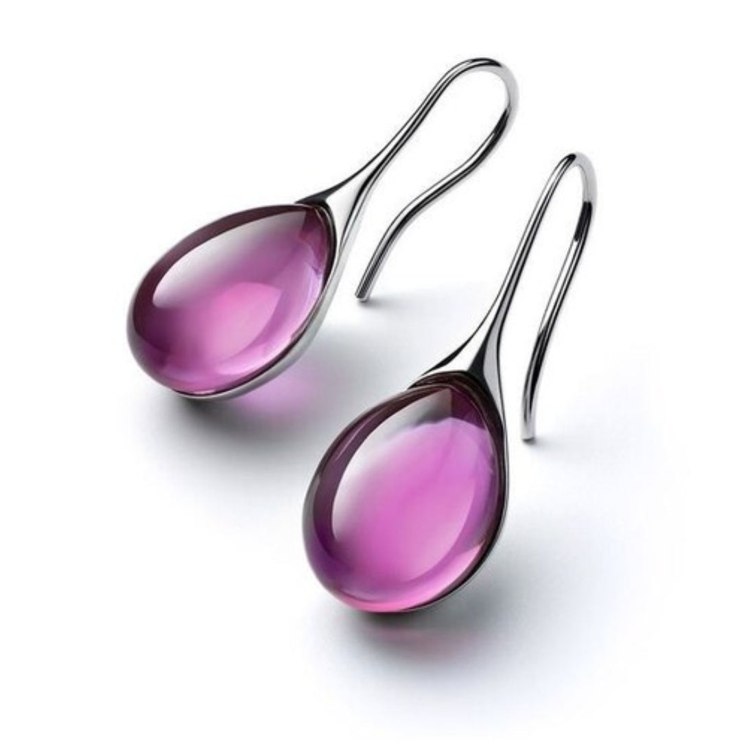 Elara | Crystal Drop Earrings