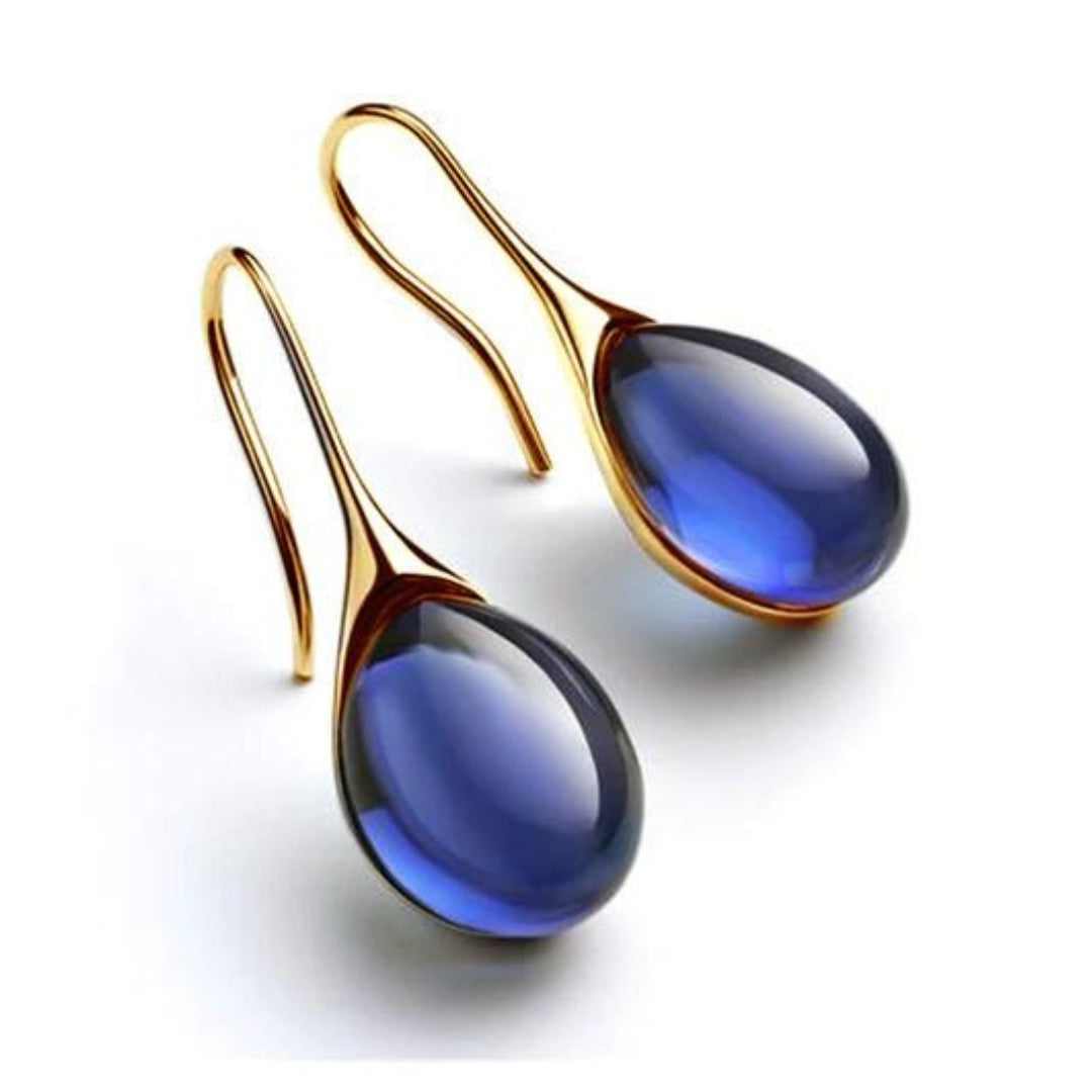 Elara | Crystal Drop Earrings