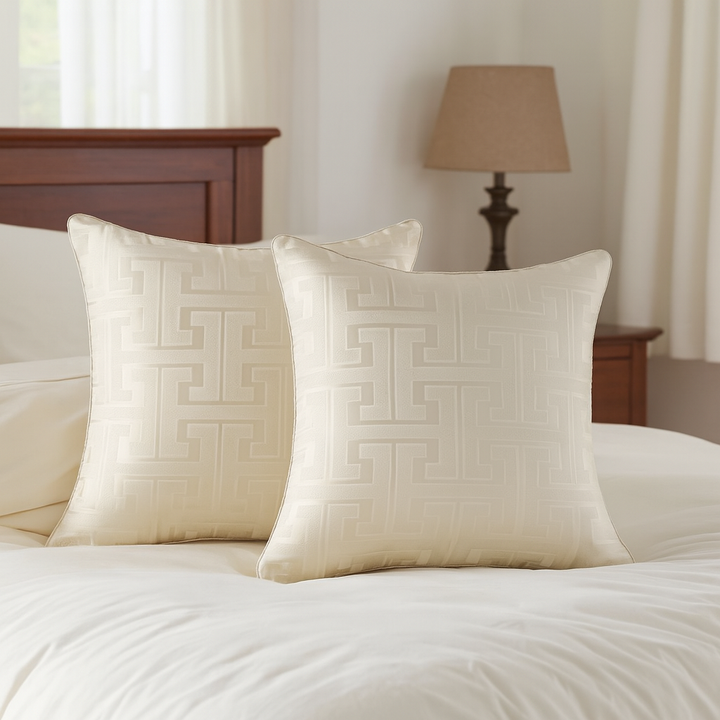 Geometric Pattern Cushion Cover
