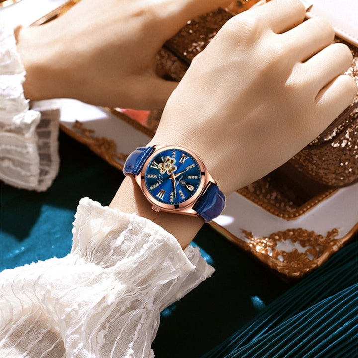 Zoe | Moon phase dial bracelet watch