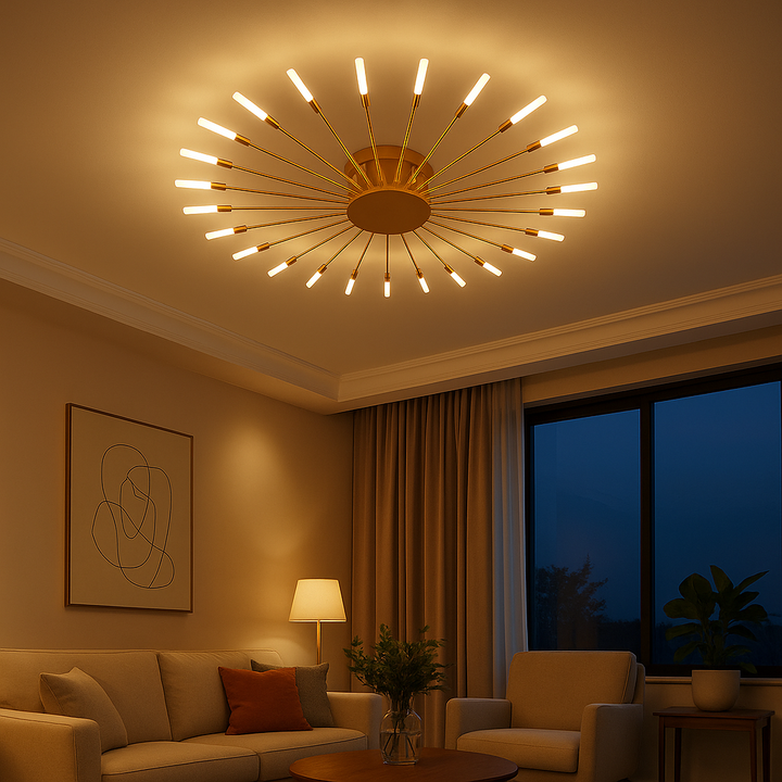 Modern Artistic Firework LED Ceiling Light