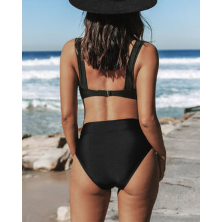 Hilde | Elegant High-Neck Swimsuit for Confident Movement