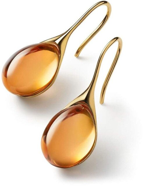 Elara | Crystal Drop Earrings