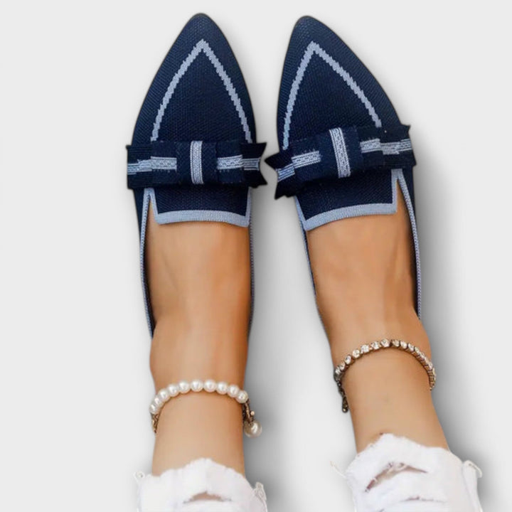 Ava | Flat shoes with knotted detail