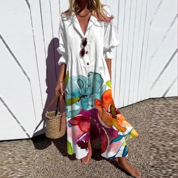 Lucy | Flowy Boho Dress for Effortless Charm