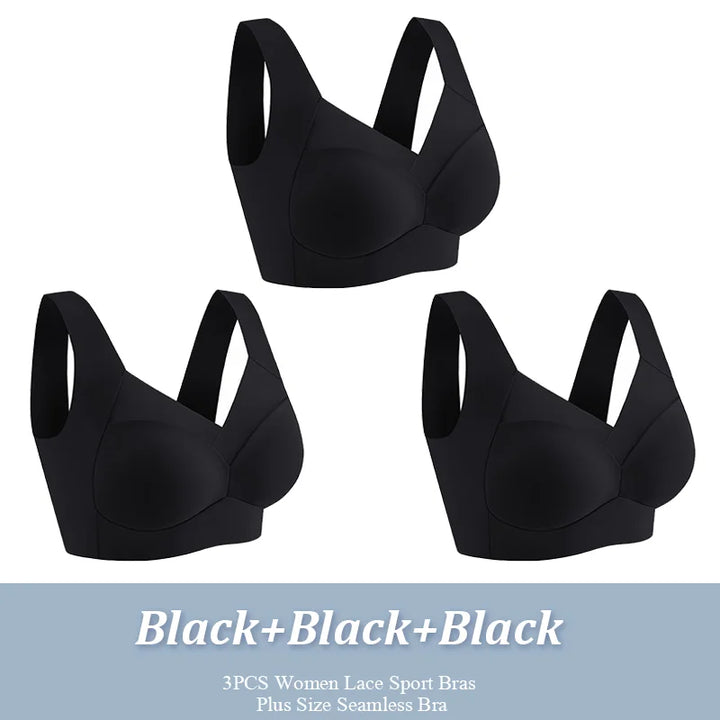 Linda | 3-pack wireless seamless bras