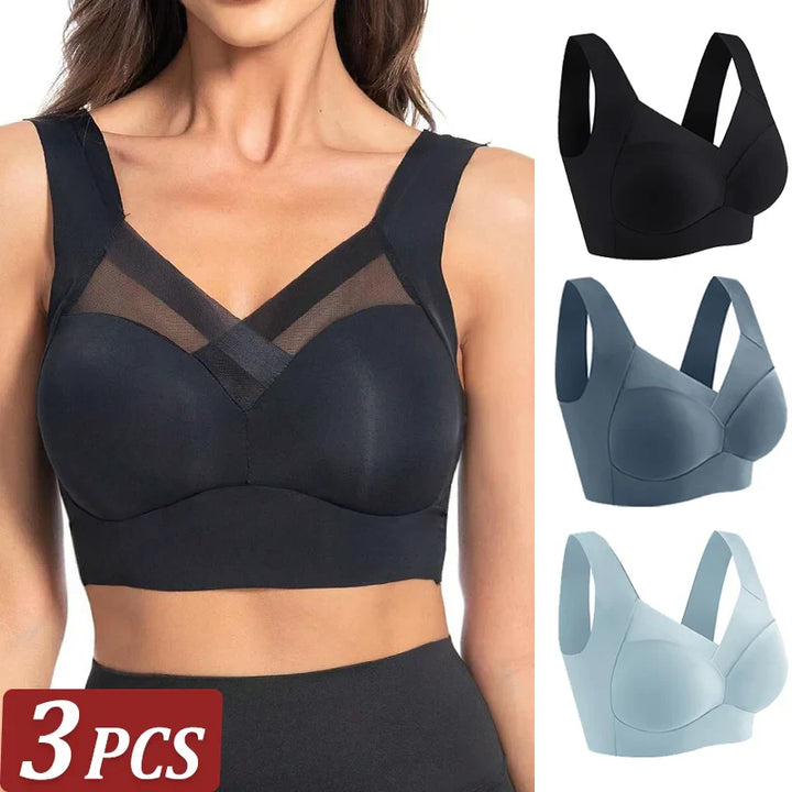 Linda | 3-pack wireless seamless bras