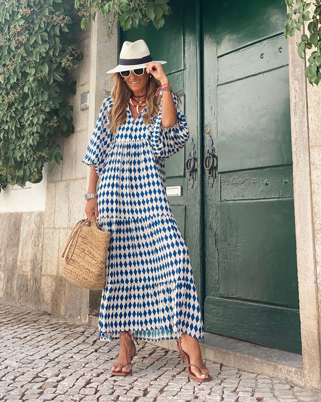 Amber | Flowing Maxi Dress with a Boho Touch