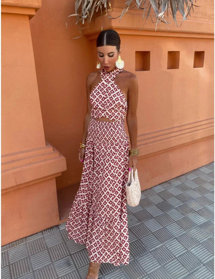 Harriet | Off-Shoulder Ruched Dress for Effortless Elegance