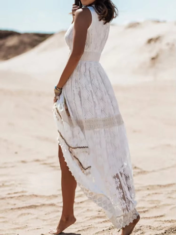Amelie | Bohemian Midi Dress for Effortless Elegance
