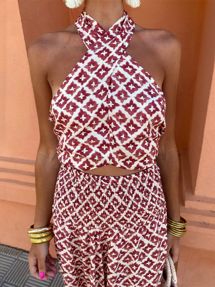 Harriet | Off-Shoulder Ruched Dress for Effortless Elegance