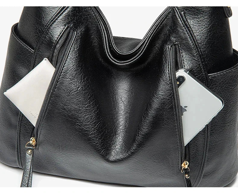 Blanche | Stylish handbag made of leather